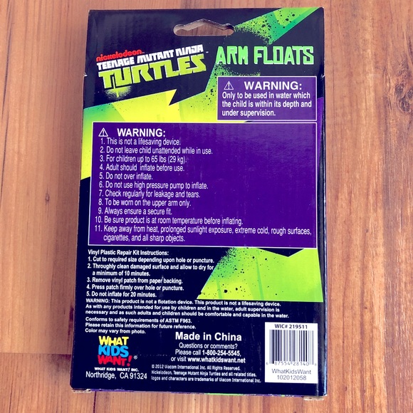 3/$15 NEW 2 ARM BANDS Teenage Mutant Ninja Turtle - Picture 4 of 14